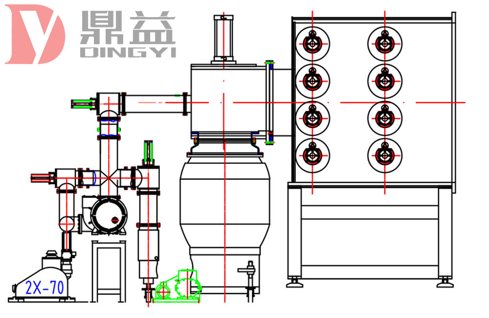 五金专用离子镀膜机