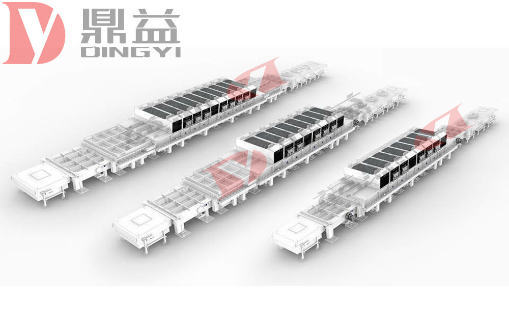 彩色玻璃磁控溅射镀膜生产线